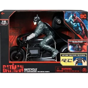 Batman Batman Movie RC Batcycle 6060490 - Zabawki zdalnie sterowane - miniaturka - grafika 2