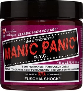 Manic Panic, Farba do włosów toner, Fuschia Shock, 118ml - Farby do włosów i szampony koloryzujące - miniaturka - grafika 1
