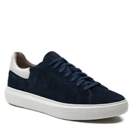 Półbuty męskie - Sneakersy Geox U Deiven U455WD 00022 C4002 Navy - miniaturka - grafika 1