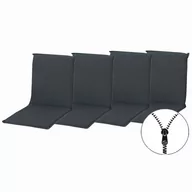 Poduszki ogrodowe - ELEGANT 2430 low - zestaw 4 poduszek na krzesła i fotele - miniaturka - grafika 1
