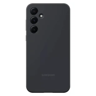 Etui Samsung EF-PA556TBEGWW A55 5G A556 czarny/black Silicone Cover - Etui i futerały do telefonów - miniaturka - grafika 19
