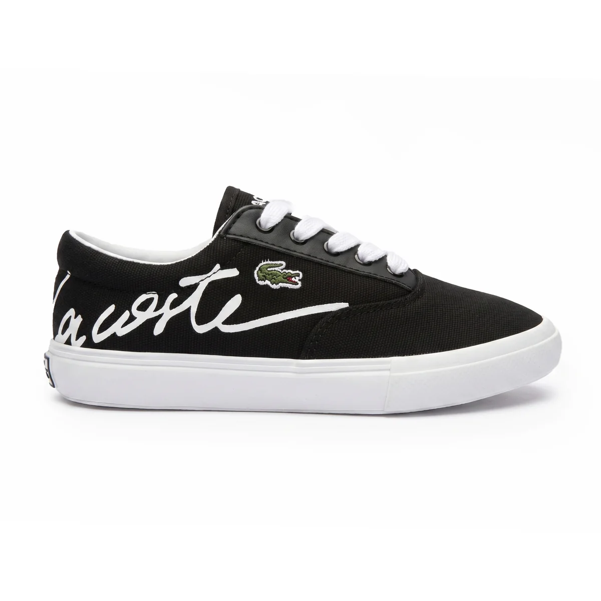 Buty dziecięce Lacoste Jump Serve czarne trampki r. 34