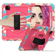 Etui do tabletów - yeliot Etui kompatybilne z iPada Pro 11", model 2021/2020/2018, odporne na uderzenia etui z obrotową podstawką o 360 / paskiem na rękę / uchwyt na długopis do iPada Pro 11 - miniaturka - grafika 1
