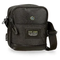 Paski - Pepe Jeans Leighton Bagaż- Torba kurierska Mężczyzna, czarny, Talla única, Mały pasek na ramię - miniaturka - grafika 1
