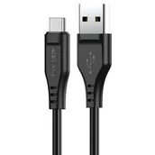 Kable USB - Acefast kabel USB - USB Typ C 1,2m, 3A czarny (C3-04 black) C3-04-A-C black - miniaturka - grafika 1