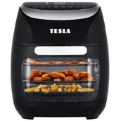 Frytkownice - Tesla AirCook Grill QG600 Czarno-srebrny Air Fryer - miniaturka - grafika 1