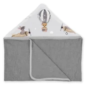 Okrycia kąpielowe dla dzieci - Ręcznik bambusowy dla niemowlaka Baby Lot Balonem, Albero Mio - miniaturka - grafika 1