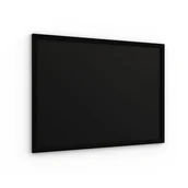 Tablice i flipcharty - Tablica kredowa czarna 70x50 cm rama drewniana CZARNA ECO - miniaturka - grafika 1