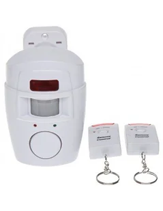 ORNO Mini alarm z wbudowaną syreną 2 piloty OR-MA-707 - Systemy inteligentnych domów - miniaturka - grafika 1