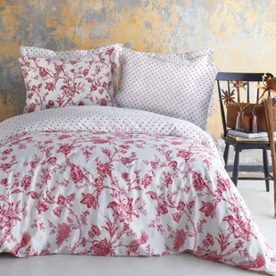 Pościel 160x200 satyna bawełniana w pudełku Rose Blanc Luxury - Pościel - miniaturka - grafika 1