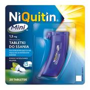 Rzucanie palenia - Niquitin Mini 1,5 mg x20 tabletek do ssania - miniaturka - grafika 1