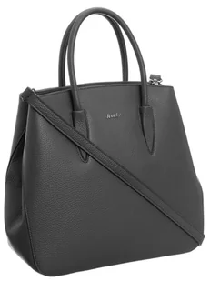 Duża skórzana torebka damska na ramię - Rovicky - Torebki damskie - miniaturka - grafika 1