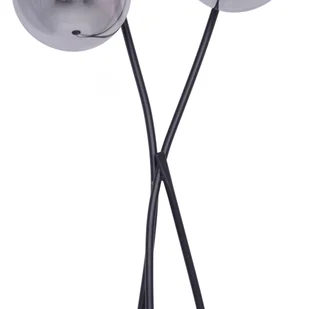 Efektowna lampa podłogowa z dwoma kloszami K-5119 z serii RUBI (｡◕‿◕｡) - Lampy stojące - miniaturka - grafika 2