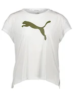 Koszulki sportowe damskie - Puma Koszulka funkcyjna "Modern" w kolorze białym - miniaturka - grafika 1