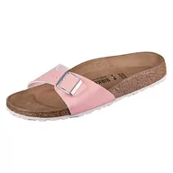 Klapki i japonki damskie - BIRKENSTOCK Madrid klapki damskie, Graceful Coral Peach, 37 EU - miniaturka - grafika 1