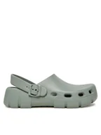 Klapki i japonki męskie - Birkenstock Klapki Birki Flow 1029536 Zielony - miniaturka - grafika 1