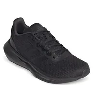 Trampki damskie - adidas RUNFALCON 3.0 W, Trampki damskie, Core Black/Core Black/Carbon, 38 2/3 EU, Czarny rdzeń Czarny węgiel, 38.5 EU - miniaturka - grafika 1