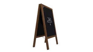 WODOODPORNY potykacz stojak kredowy 150x61 cm - Tablice i flipcharty - miniaturka - grafika 1