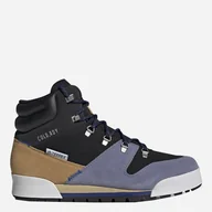 Buty trekkingowe męskie - Męskie Wysokie Buty Trekkingowe Adidas Terrex Snowpitch C.Rdy FZ3378 46 (11UK) 29,5 cm Czarne/Fioletowe (4064049114421_EU) - miniaturka - grafika 1