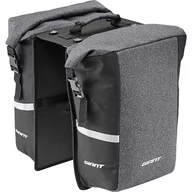 Sakwy rowerowe - Sakwy Tylne Giant Mik Pannier Bag 30L Szare - miniaturka - grafika 1