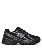 Buty dla dziewczynek - New Balance Sneakersy GR740BM Czarny - miniaturka - grafika 1