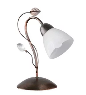 Trio Oświetlenie Leuchten Traditio Lampa stołowa Ciemnobrązowy, Rudy, 1-punktowy 500700128 - Lampy stojące - miniaturka - grafika 1