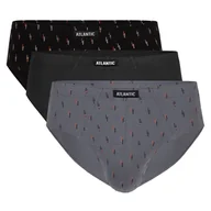Majtki męskie - 3-PACK Slipy męskie classic Atlantic-M - miniaturka - grafika 1