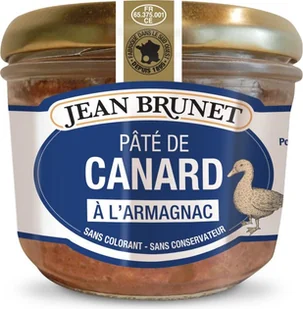 Francuski Pasztet z kaczki z Armagnakiem, 180 g / Jean Brunet - Majonezy i dressingi - miniaturka - grafika 1