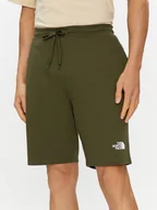 Spodenki męskie - The North Face Szorty sportowe Graphic NF0A3S4F Zielony Regular Fit - miniaturka - grafika 1