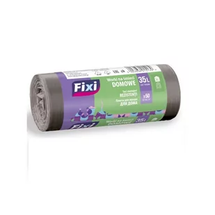 Service Pack Worki na śmieci DOMOWE 50 szt. 35 l czarne - Worki na śmieci - miniaturka - grafika 1