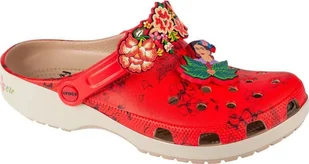 Crocs Classic Frida Kahlo Classic Clog 209450-2Y2 Czerwone 43/44 - Klapki i japonki męskie - miniaturka - grafika 1