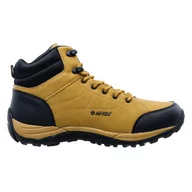 Buty dla dziewczynek - Męskie Buty HI-TEC CANORI MID 10748-CAMEL/BLK - miniaturka - grafika 1