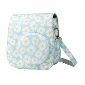 Torby fotograficzne i futerały - LOVEINSTANT Pokrowiec Instax Mini 11 Białe Kwiatki - miniaturka - grafika 1