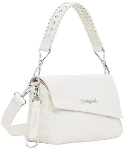 Desigual, BAG_DEJAVU_PHUKET MINI ECRU Damskie, biała
