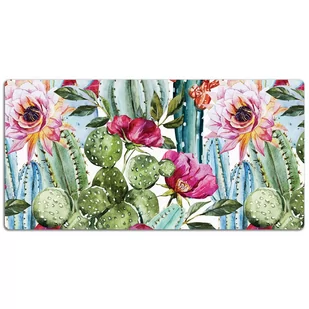 Mata ochronna na biurko Tropikalny ogród 120x60 cm, Dywanomat - Podkładki na biurko - miniaturka - grafika 1