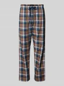 Piżamy męskie - Spodnie od piżamy z prostą nogawką i tunelem - miniaturka - grafika 1