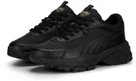 Sneakersy damskie - Sneakersy damskie Puma Cassia Via czarne buty sportowe (389223 08) - miniaturka - grafika 1