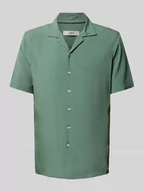 Koszule męskie - Koszula casualowa o kroju regular fit z wiskozy - miniaturka - grafika 1