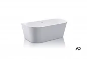 Wanny - AD GAULI 170x75 Wanna wolnostojąca 170cm z przelewem 170x75 - miniaturka - grafika 1