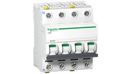 Bezpieczniki elektryczne - Wyłącznik nadprądowy 3P+N C 20A 6kA AC iC60N-C20-3N A9F04720 - miniaturka - grafika 1