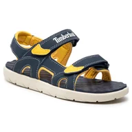 Sandały damskie - Timberland Sandały Perkins Row 2-Strap TB0A1QXY019 Navy - miniaturka - grafika 1