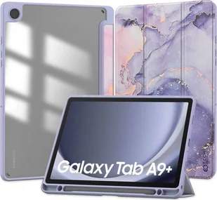 TECH-PROTECT SC PEN HYBRID ETUI POKROWIEC DO GALAXY TAB A9+ PLUS 11.0 X210 / X215 / X216 VIOLET MARBLE - Etui do tabletów - miniaturka - grafika 10