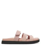 Klapki i japonki damskie - DeeZee Klapki DZ-S1 Różowy - miniaturka - grafika 1