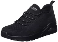 Trampki damskie - Skechers Damskie trampki UNO, czarne, 8 UK - miniaturka - grafika 1