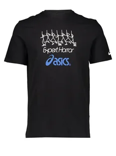 asics Koszulka w kolorze czarnym - Koszulki męskie - miniaturka - grafika 1