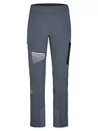 Spodnie sportowe damskie - Ziener Spodnie softshellowe "Nevina" w kolorze szarym - miniaturka - grafika 1