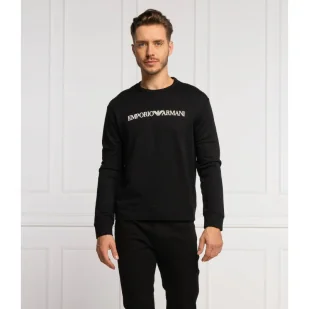 Emporio Armani Bluza | Regular Fit - Bluzy męskie - miniaturka - grafika 1