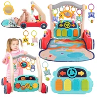 Maty edukacyjne - Chodzik Pchacz Mata Edukacyjna Pianinko Dla Dzieci Prezent Maluszka - miniaturka - grafika 1