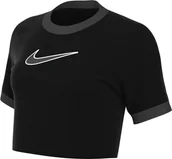 Koszulki i topy damskie - Nike Women's Top W Nsw Tee Bby Sw, Czarny/Czarny, FV5310-010, L - miniaturka - grafika 1