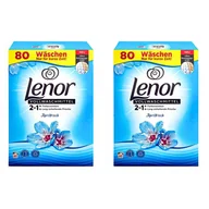 Środki do prania - 2x Proszek do prania LENOR Aprilfrisch Uniwersalny 2w1 80 prań 5,2kg - miniaturka - grafika 1